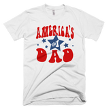 America's #1 Dad t-shirt | Father's Day tee - WHITE