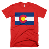 Colorado flag t-shirt | Golden Disk tee