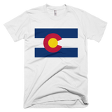 Colorado flag t-shirt | Golden Disk tee
