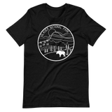 Glacier National Park | Montana Minimalist Graphic t-shirt