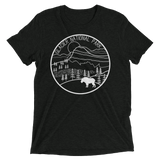 Glacier National Park | Montana Minimalist Graphic t-shirt