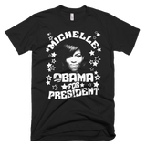 Michelle Obama for President t-shirt - BLACK