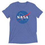 NASA insignia t-shirt | meatball logo - BLUE