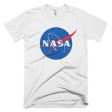 NASA insignia t-shirt | meatball logo - WHITE