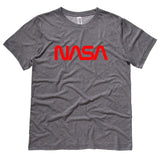 NASA worm logo t-shirt - GREY