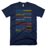 Seinfeld Quotes and References t-shirt - NAVY