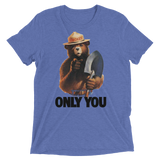 Smokey Bear t-shirt | ONLY YOU tee - BLUE