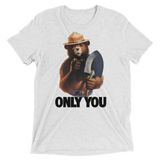 Smokey Bear t-shirt | ONLY YOU tee - WHITE