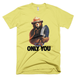 Smokey Bear t-shirt | ONLY YOU tee - LEMON