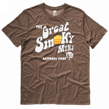 Great Smoky Mountains t-shirt | The Smokies tee - BROWN