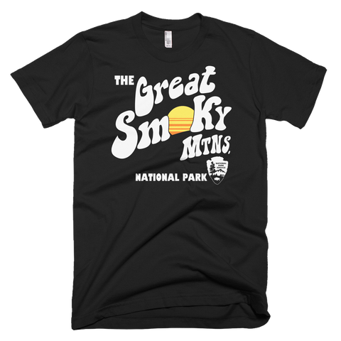 Great Smoky Mountains t-shirt | The Smokies tee - BLACK