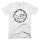 United States Post Office Department logo t-shirt - WHITE