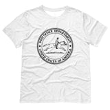 United States Post Office Department logo t-shirt - WHITE