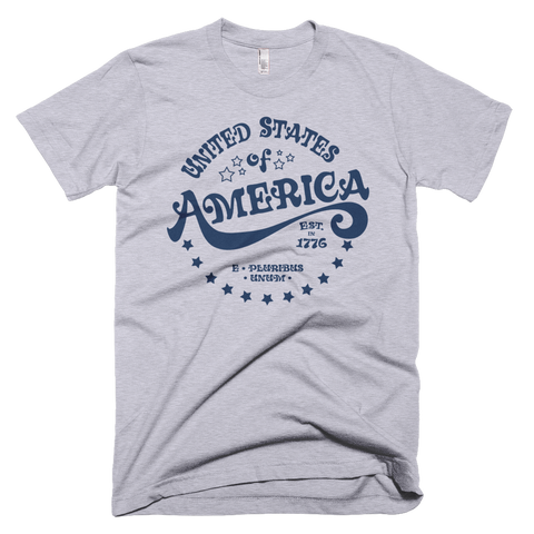 United States of America t-shirt | E Pluribus Unum tee - GREY