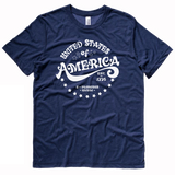 United States of America t-shirt | E Pluribus Unum tee - NAVY