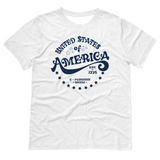 United States of America t-shirt | E Pluribus Unum tee - WHITE