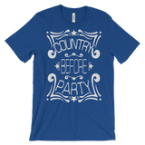 Country Before Party t-shirt | Political tee - BLUE