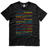 Seinfeld Quotes and References t-shirt - BLACK